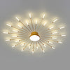 WOMO Firework Sunburst Flush Mount Ceiling Light-WM1001 thumbnail