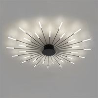 WOMO Firework Starburst Flush Mount Ceiling Light-WM1000