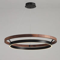 WOMO Circular Led Wood Chandelier-WM2492