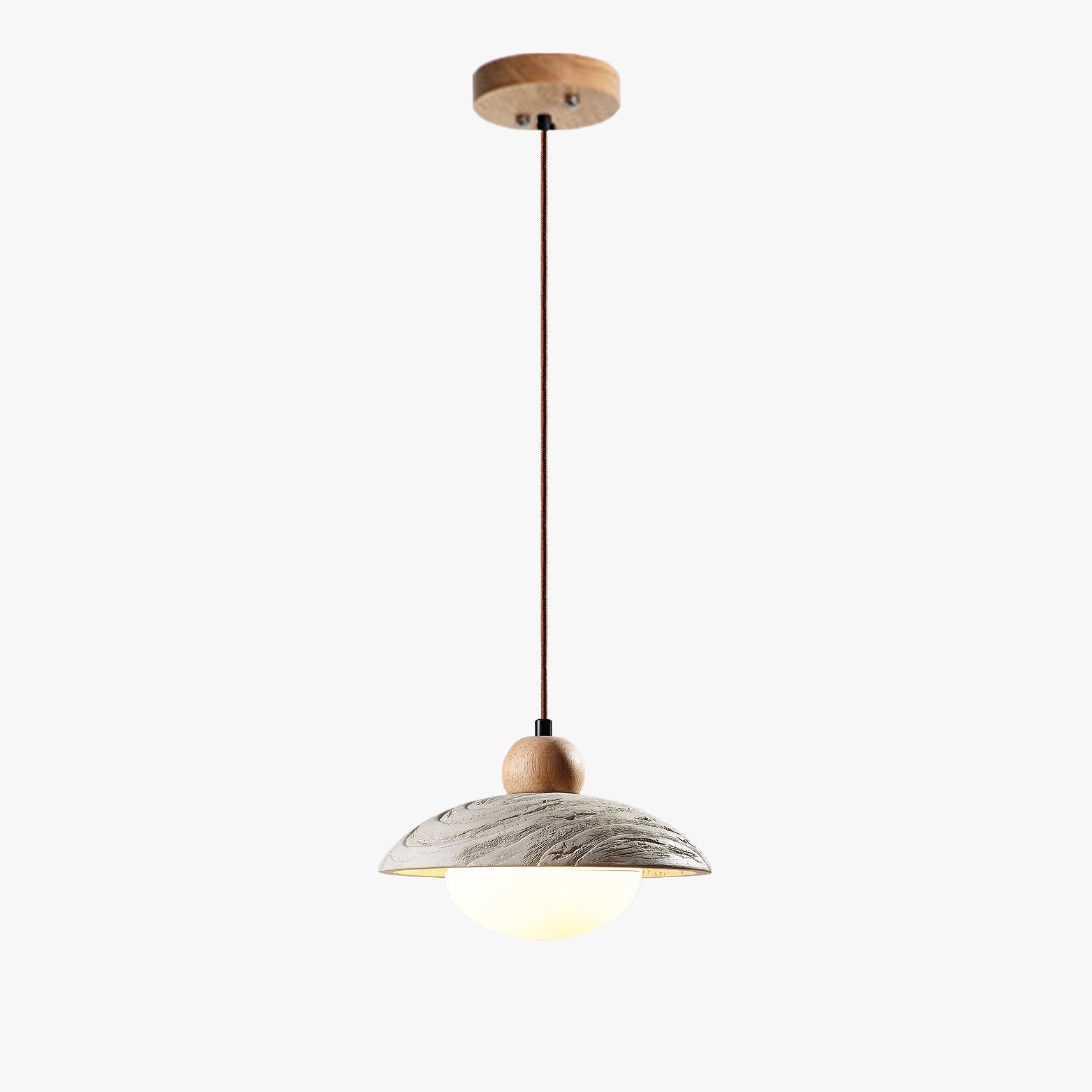 WOMO Dome Cement Pendant Light - WM3101