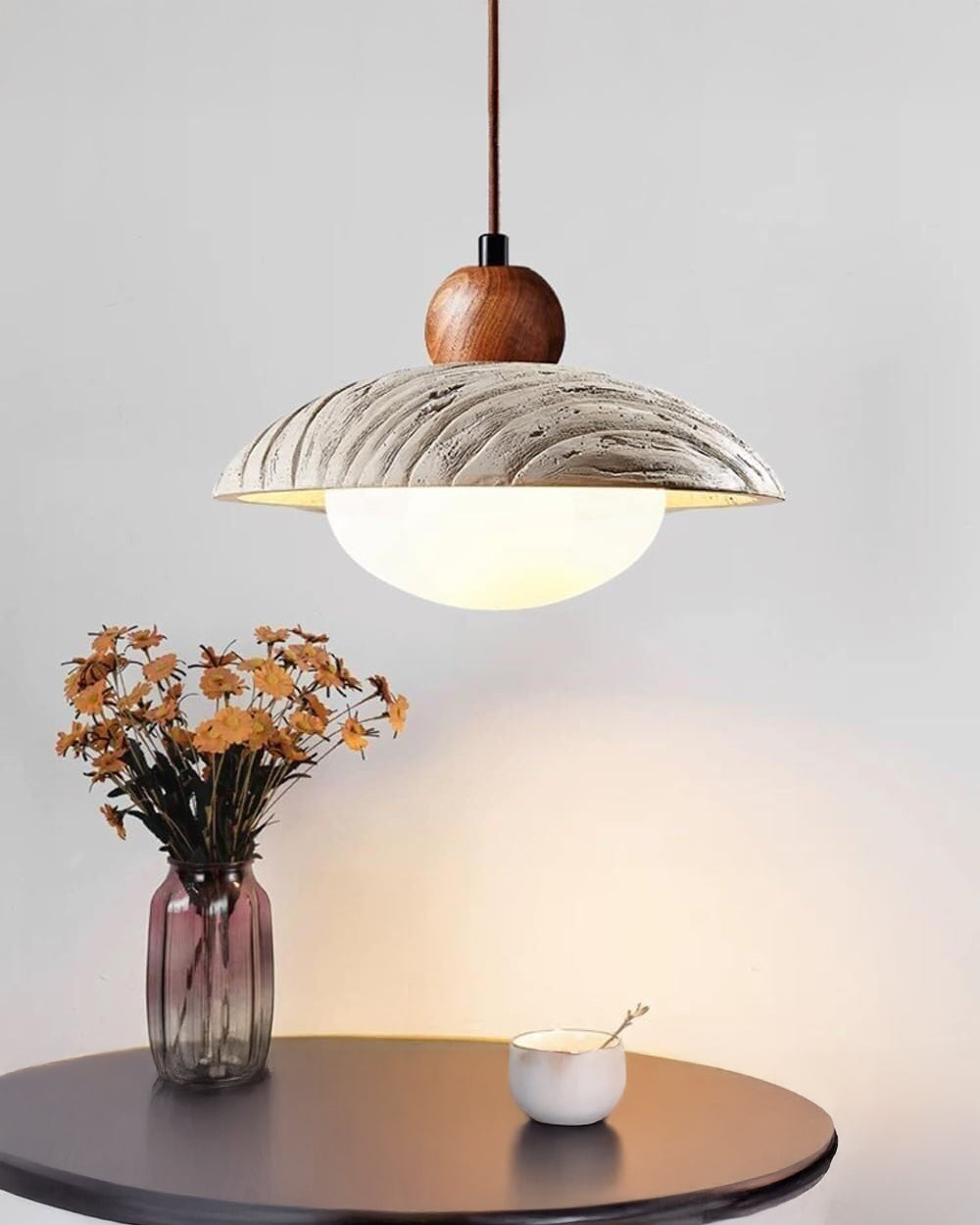 WOMO Dome Cement Pendant Light - WM3101