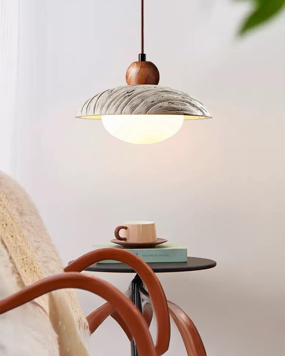 WOMO Dome Cement Pendant Light - WM3101