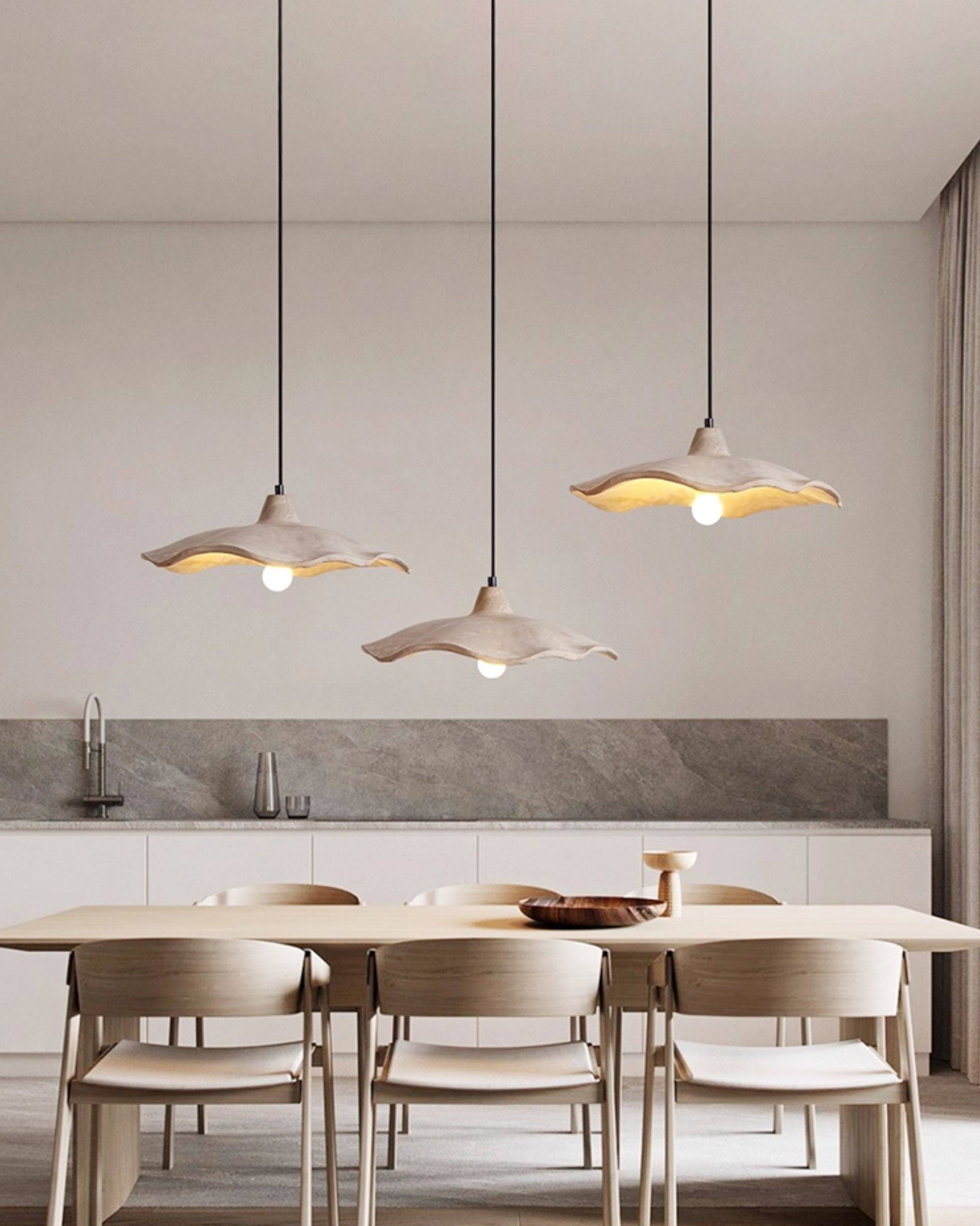 WOMO Modern Flower Cement Pendant Light - WM3102