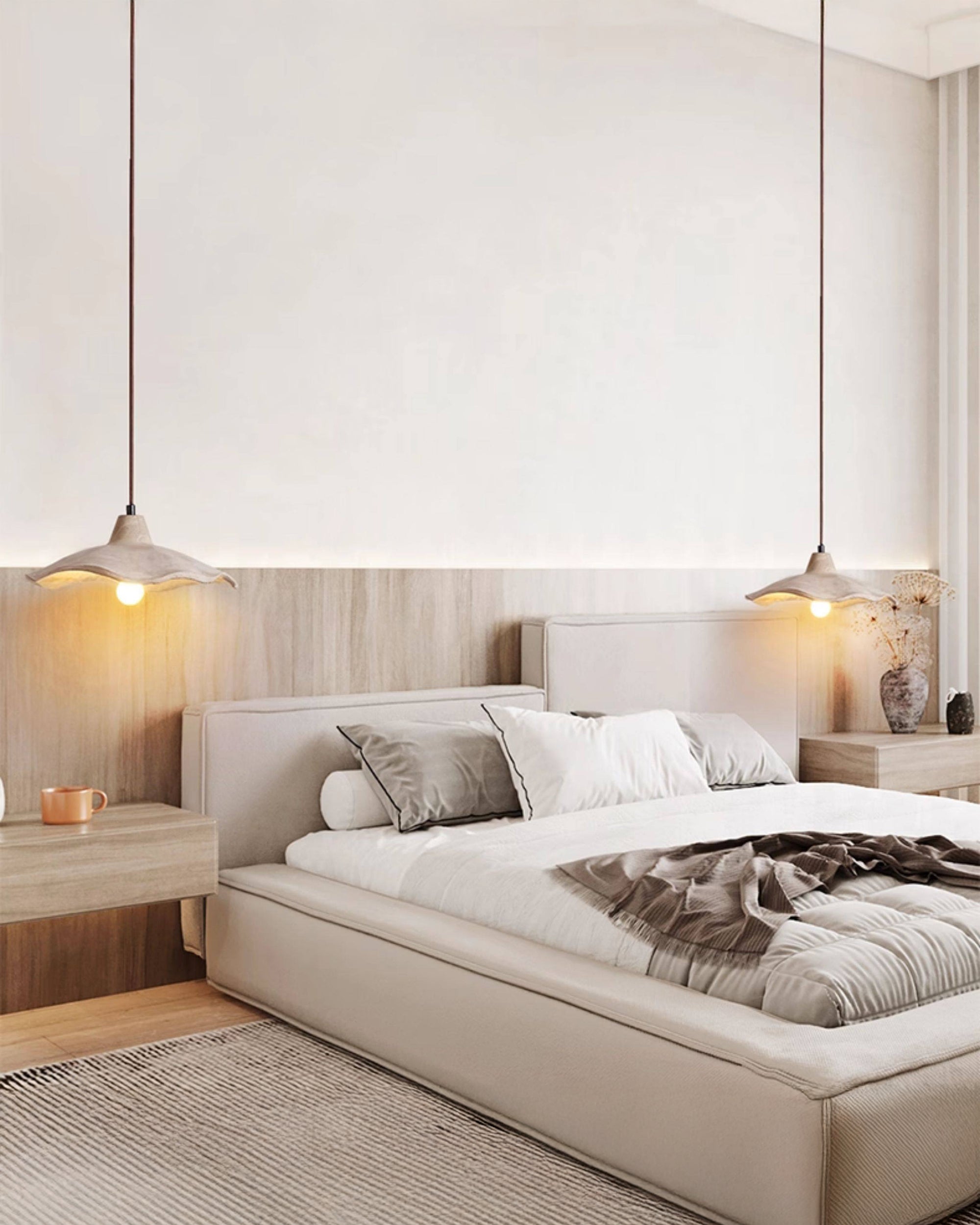 WOMO Modern Flower Cement Pendant Light - WM3102