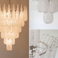 WOMO Art Deco Raindrop Chandelier Light-WM3202