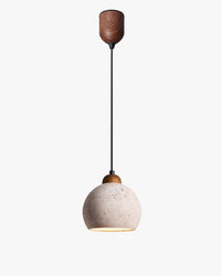 WOMO Travertine Globe Pendant Light - WM3104