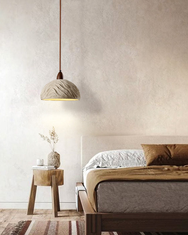 WOMO Cement Dome Pendant Light - WM3109