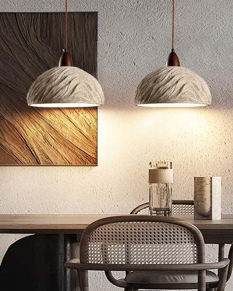WOMO Cement Dome Pendant Light - WM3109