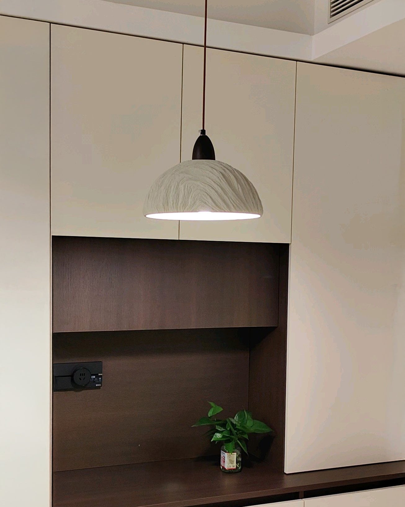 WOMO Cement Dome Pendant Light - WM3109
