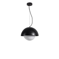 WOMO Natural Travertine Dome Pendant Light - WM3111