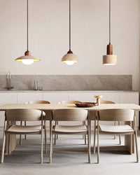 WOMO Multiple Combinations Travertine Pendant Light-WM3113
