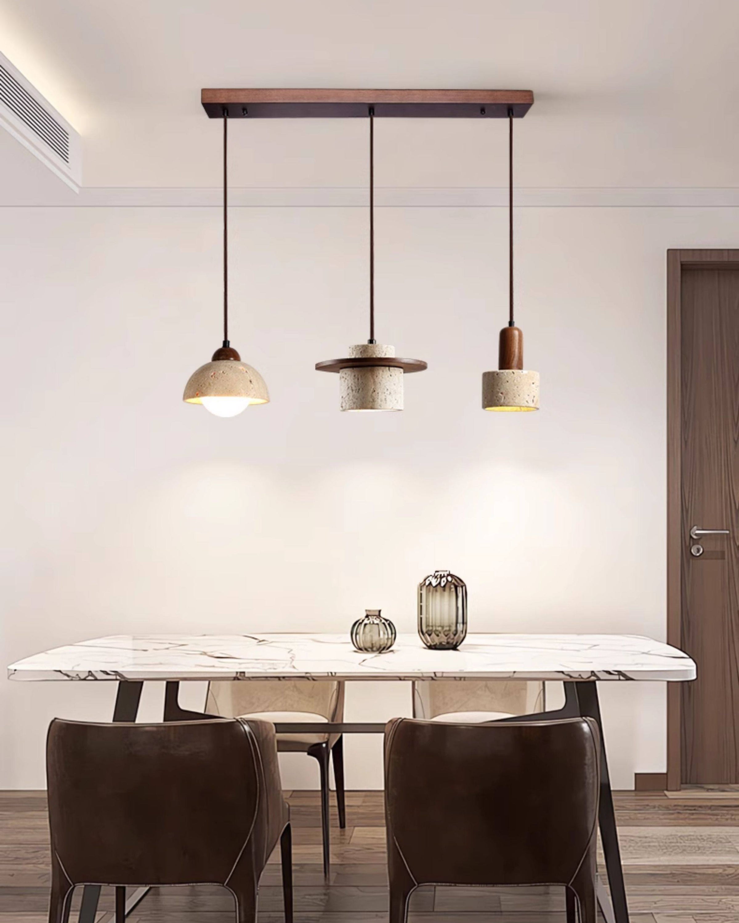 WOMO Multiple Combinations Travertine Pendant Light-WM3113