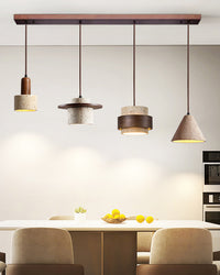 WOMO Multiple Combinations Travertine Pendant Light-WM3113