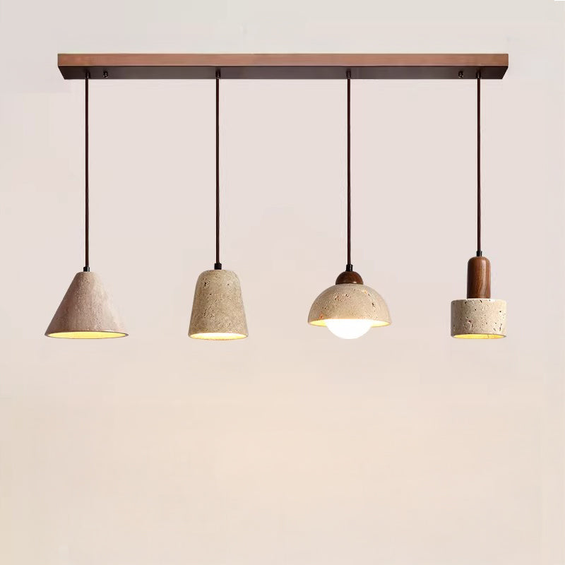 WOMO Multiple Combinations Travertine Pendant Light-WM3113