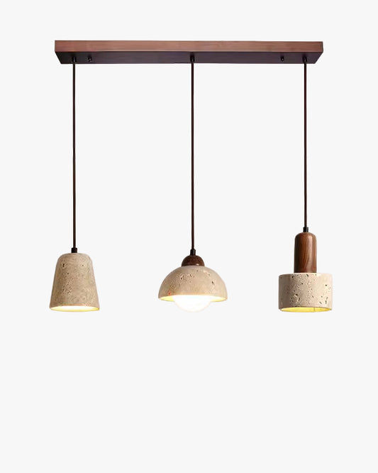 WOMO Multiple Combinations Travertine Pendant Light-WM3113