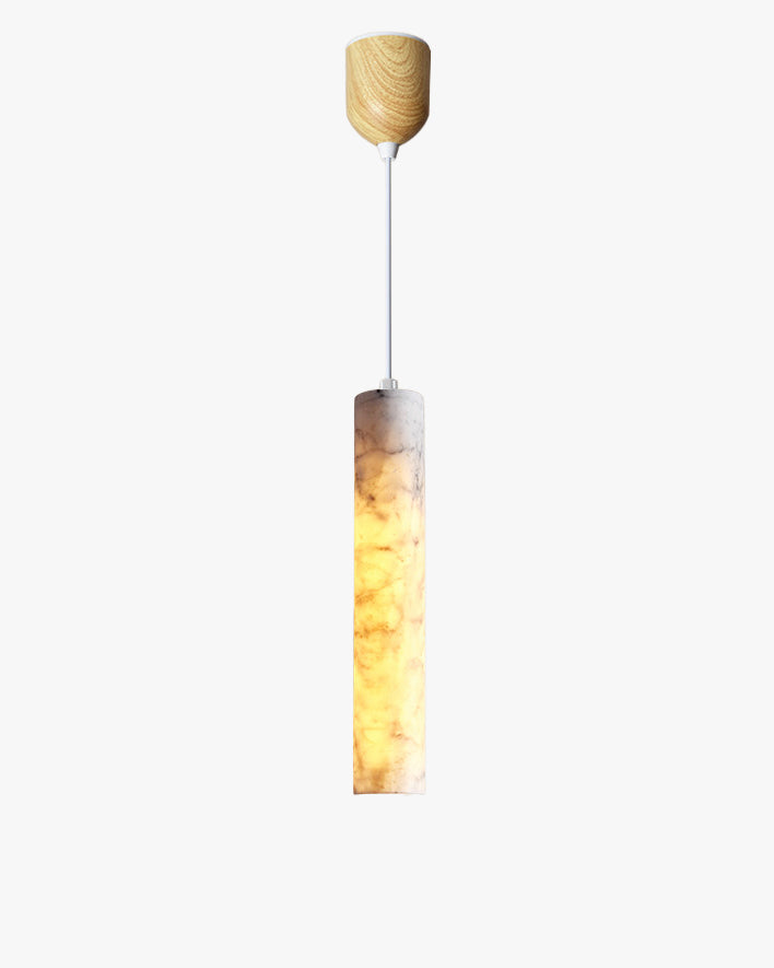 WOMO Cylinder Alabaster Pendant Light-WM3115