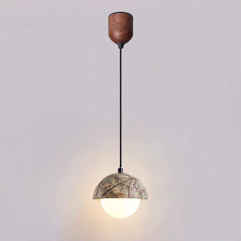 WOMO Travertine Globe Pendant Light - WM3125