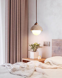 WOMO Travertine Globe Pendant Light - WM3125