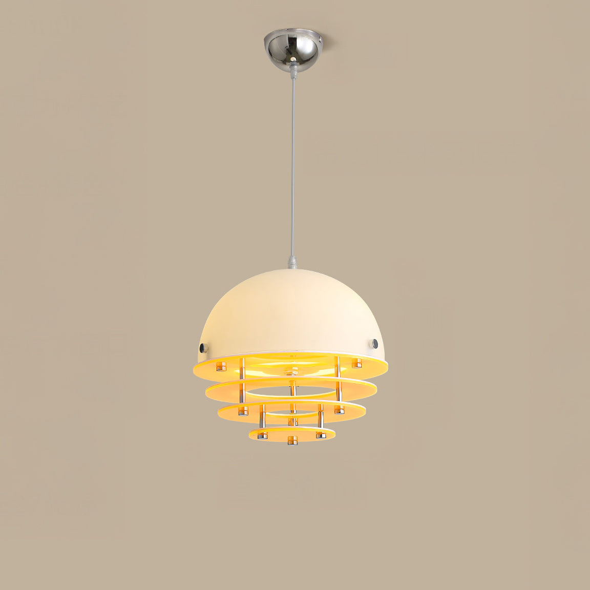 WOMO Contemporary Glass Globe  Pendant Light - WM3126