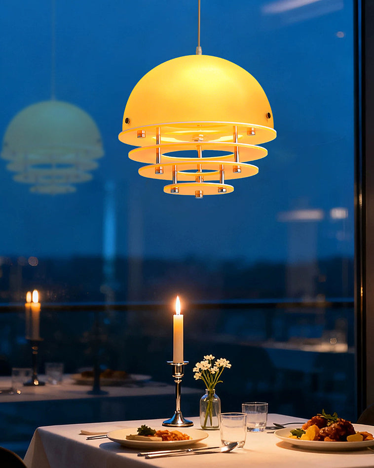 WOMO Contemporary Glass Globe  Pendant Light - WM3126