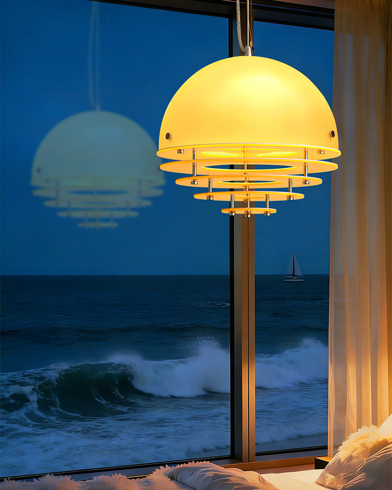 WOMO Contemporary Glass Globe  Pendant Light - WM3126