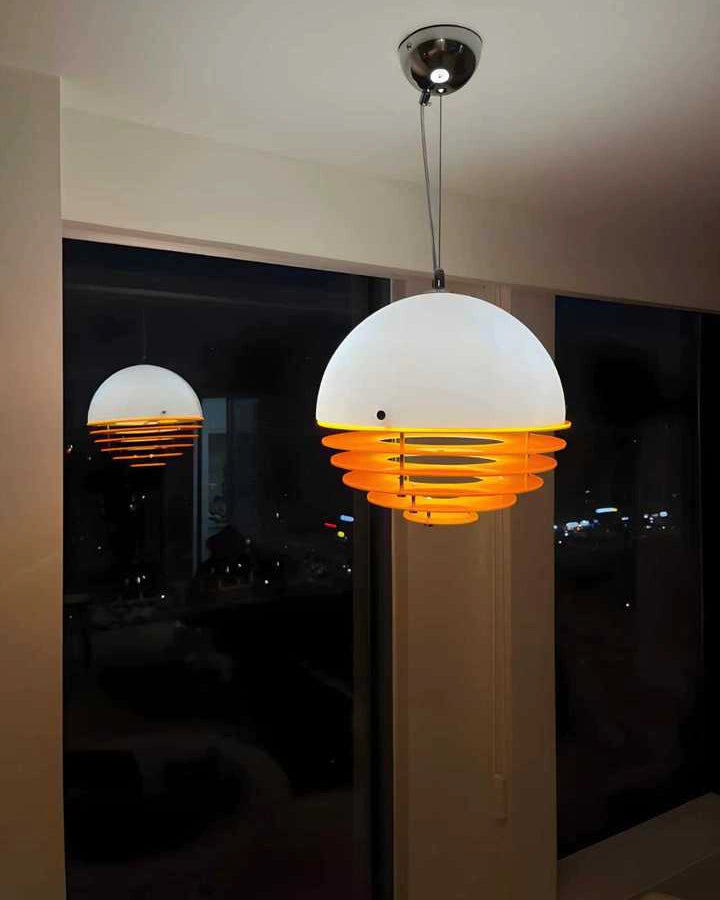 WOMO Contemporary Glass Globe  Pendant Light - WM3126