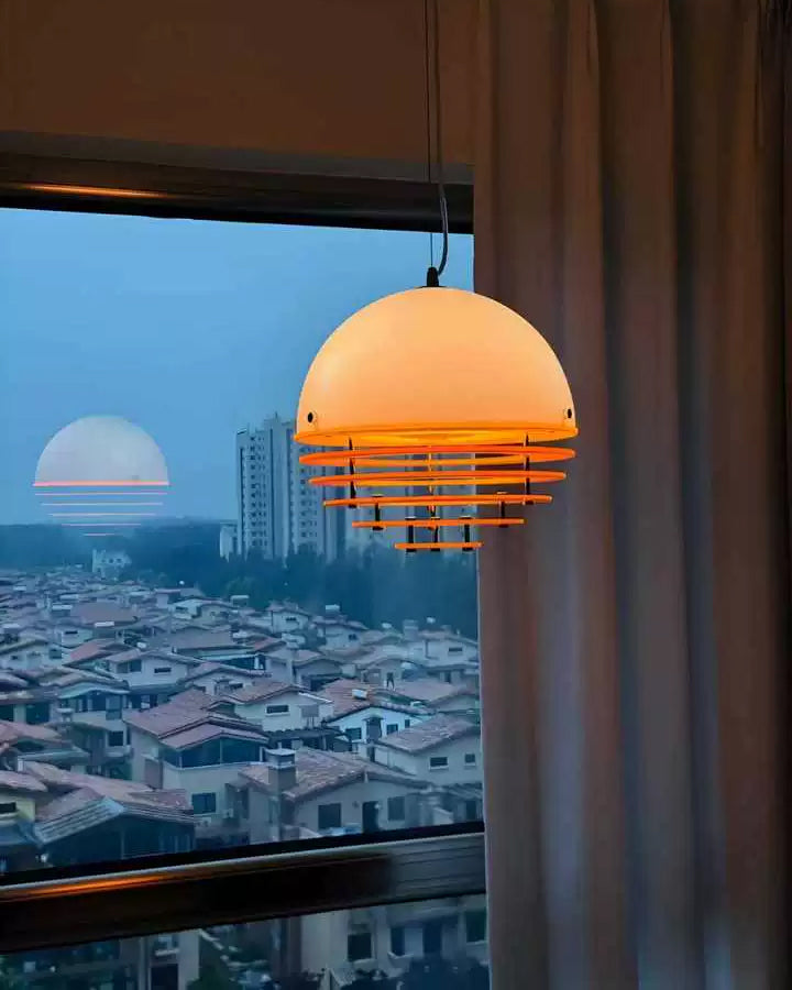 WOMO Contemporary Glass Globe  Pendant Light - WM3126