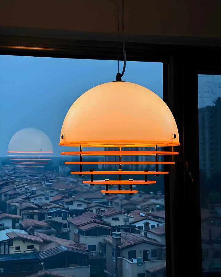 WOMO Contemporary Glass Globe  Pendant Light - WM3126