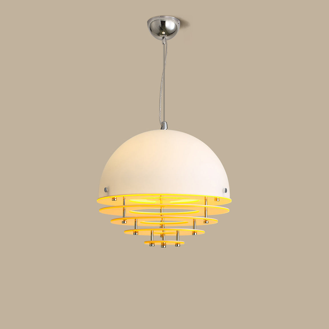 WOMO Contemporary Glass Globe  Pendant Light - WM3126