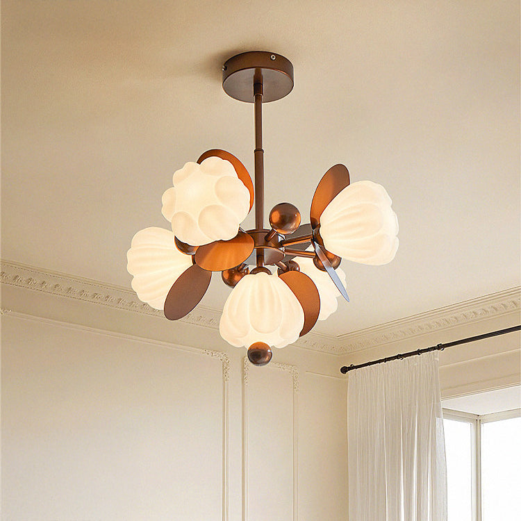 WOMO Multi Glass Flower Pendant Light - WM3127