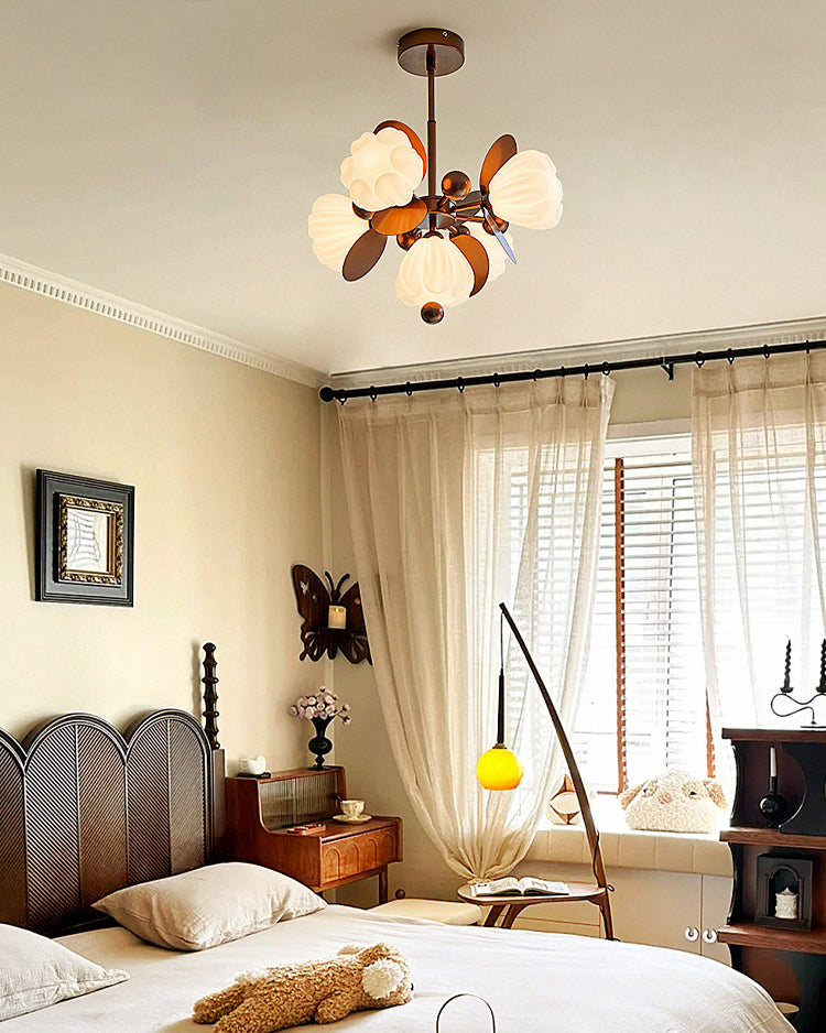 WOMO Multi Glass Flower Pendant Light - WM3127