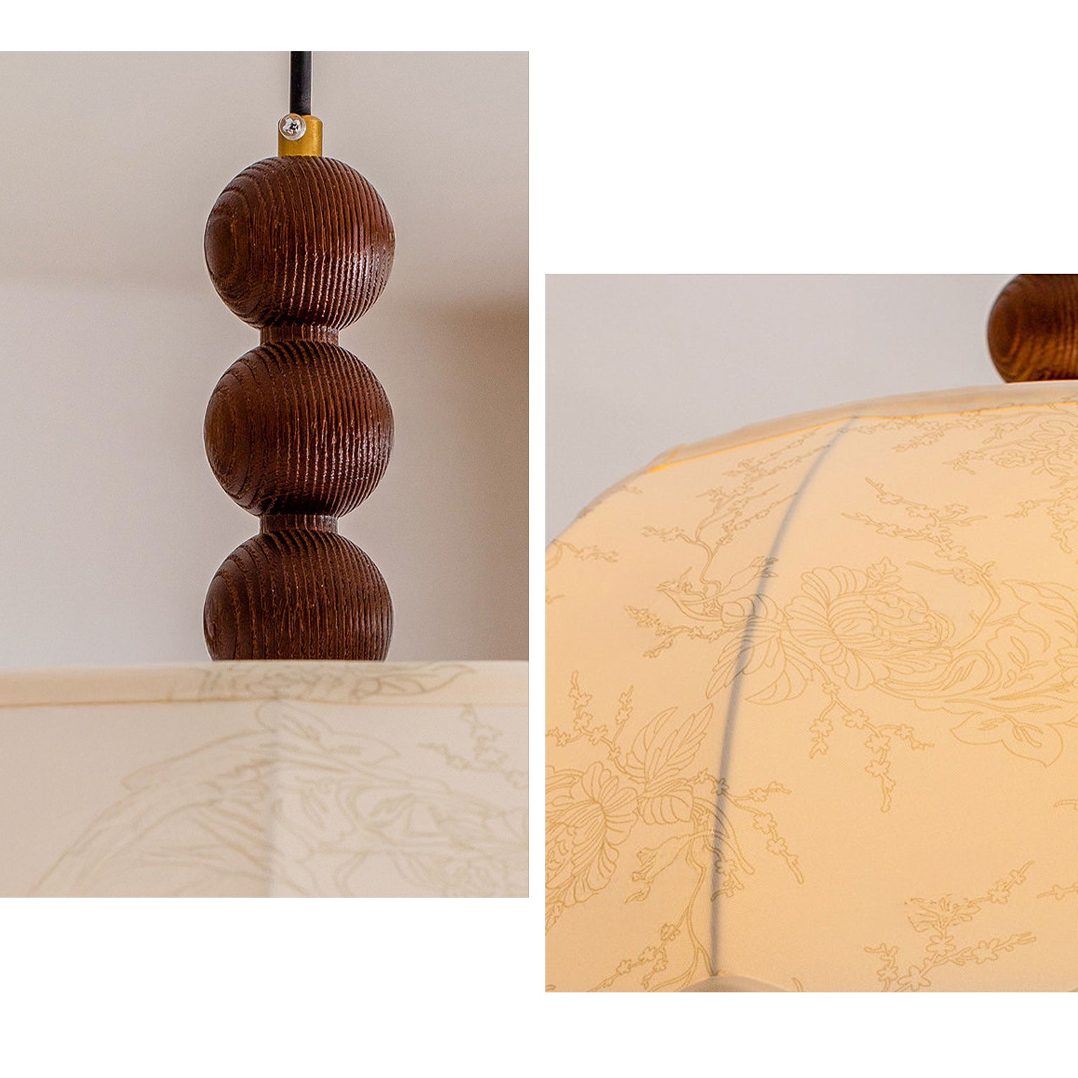 WOMO Fabric Flower Pendant Light - WM3128