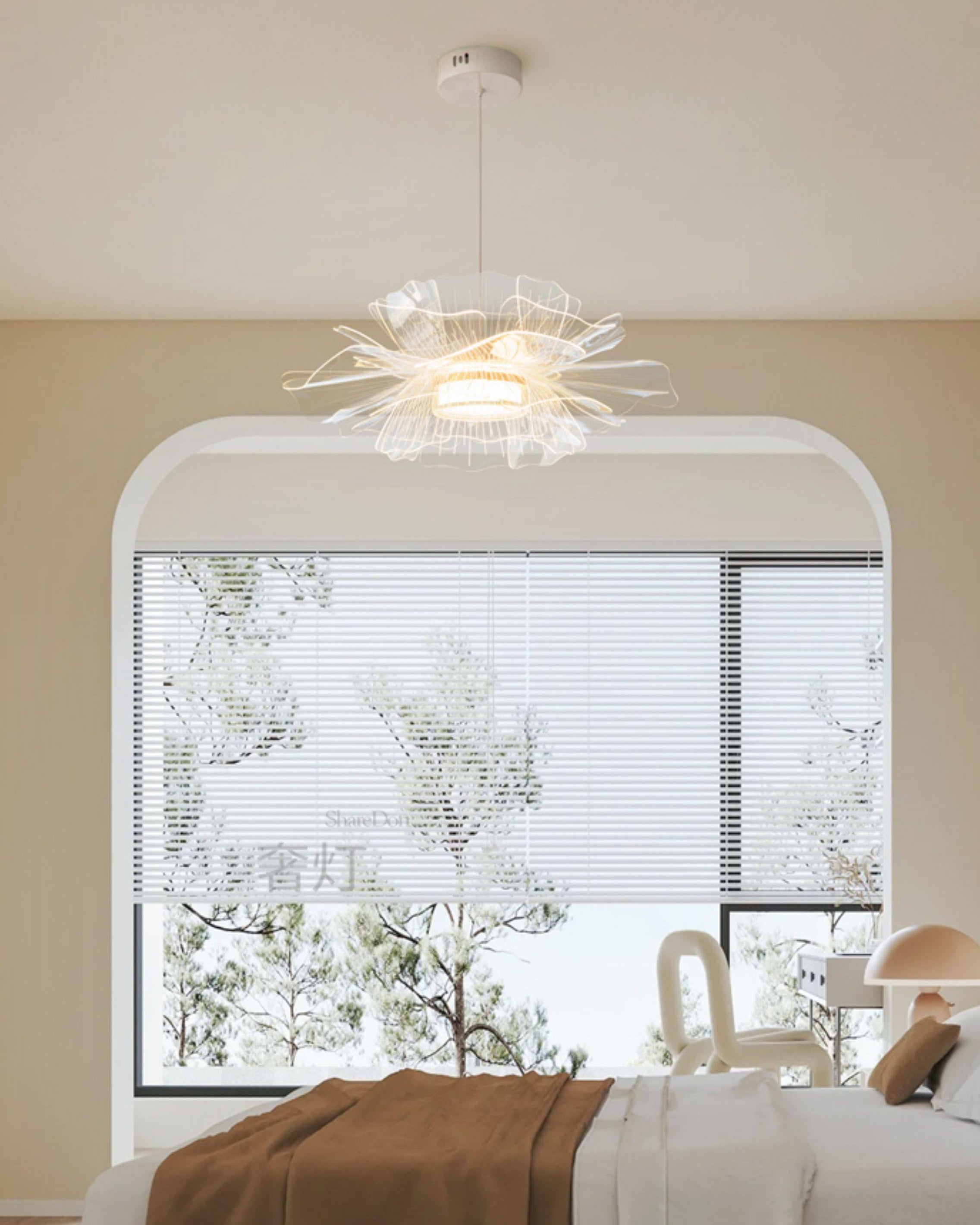 WOMO Acrylic Flower Pendant Light - WM3129