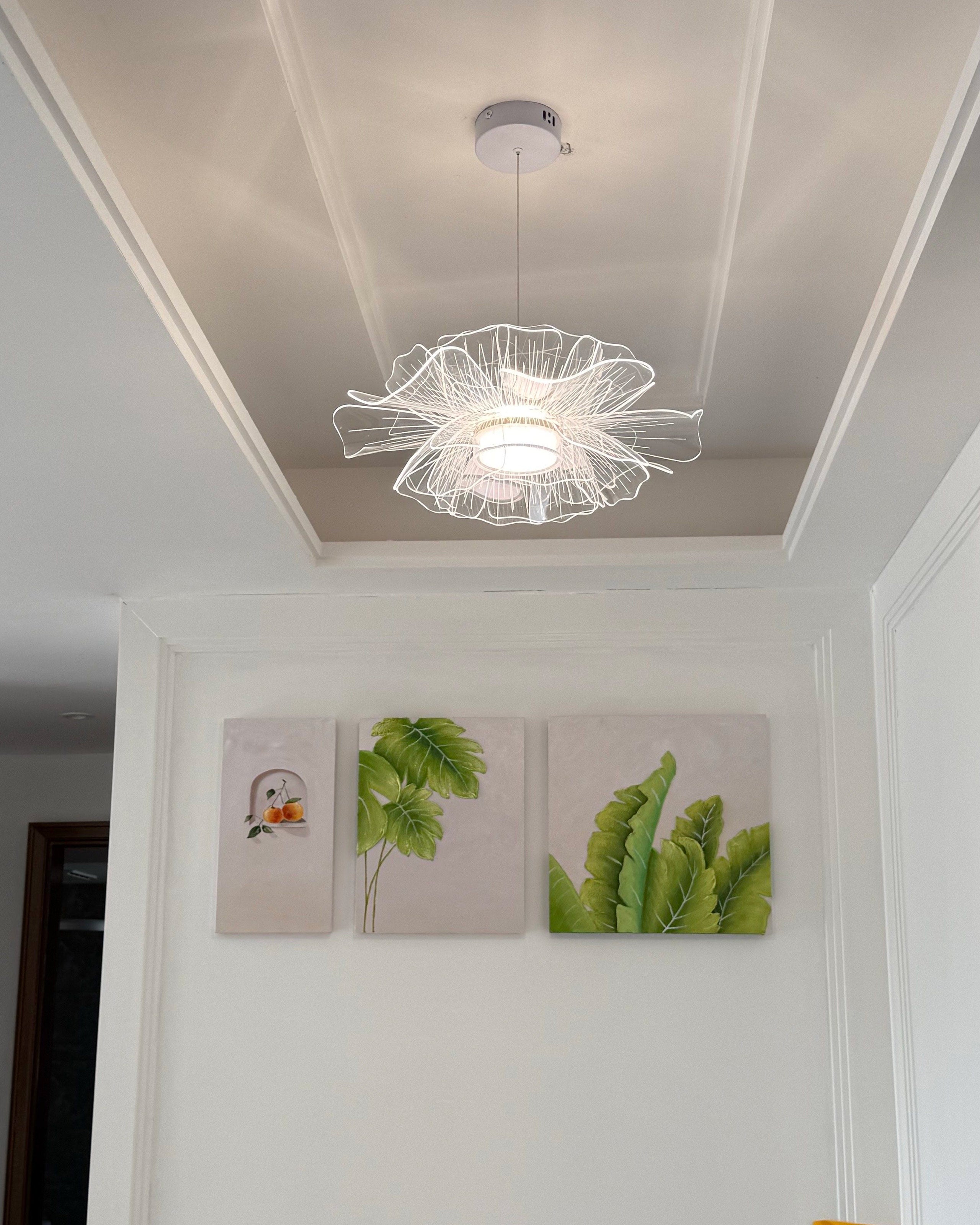 WOMO Acrylic Flower Pendant Light - WM3129