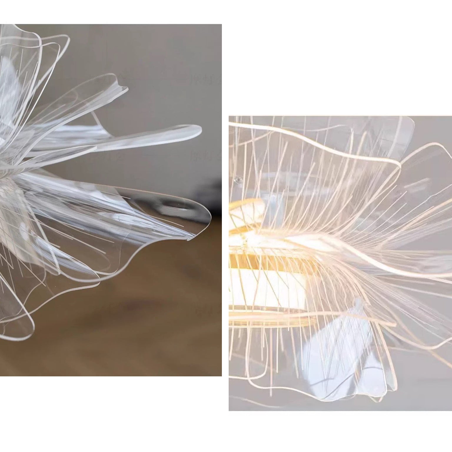 WOMO Acrylic Flower Pendant Light - WM3129