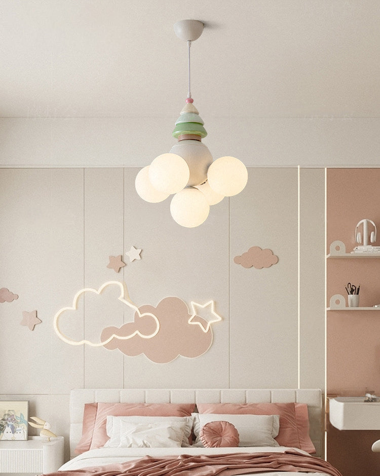 WOMO Contemporary Resin Globe Pendant Light - WM3130