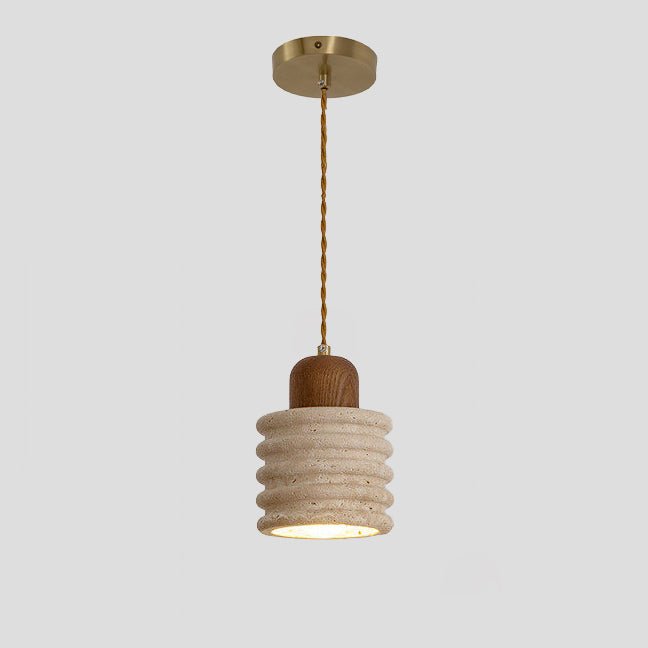 WOMO Travertinel Column Pendant Light - WM3131