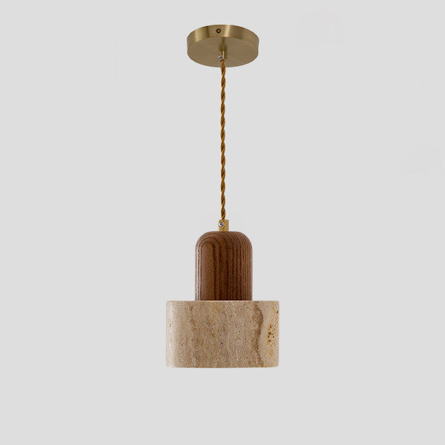 WOMO Travertinel Column Pendant Light - WM3131