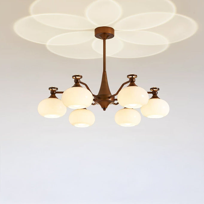 WOMO Contemporary Glass Multi-light Chandelier - WM3134