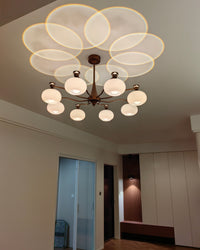 WOMO Contemporary Glass Multi-light Chandelier - WM3134