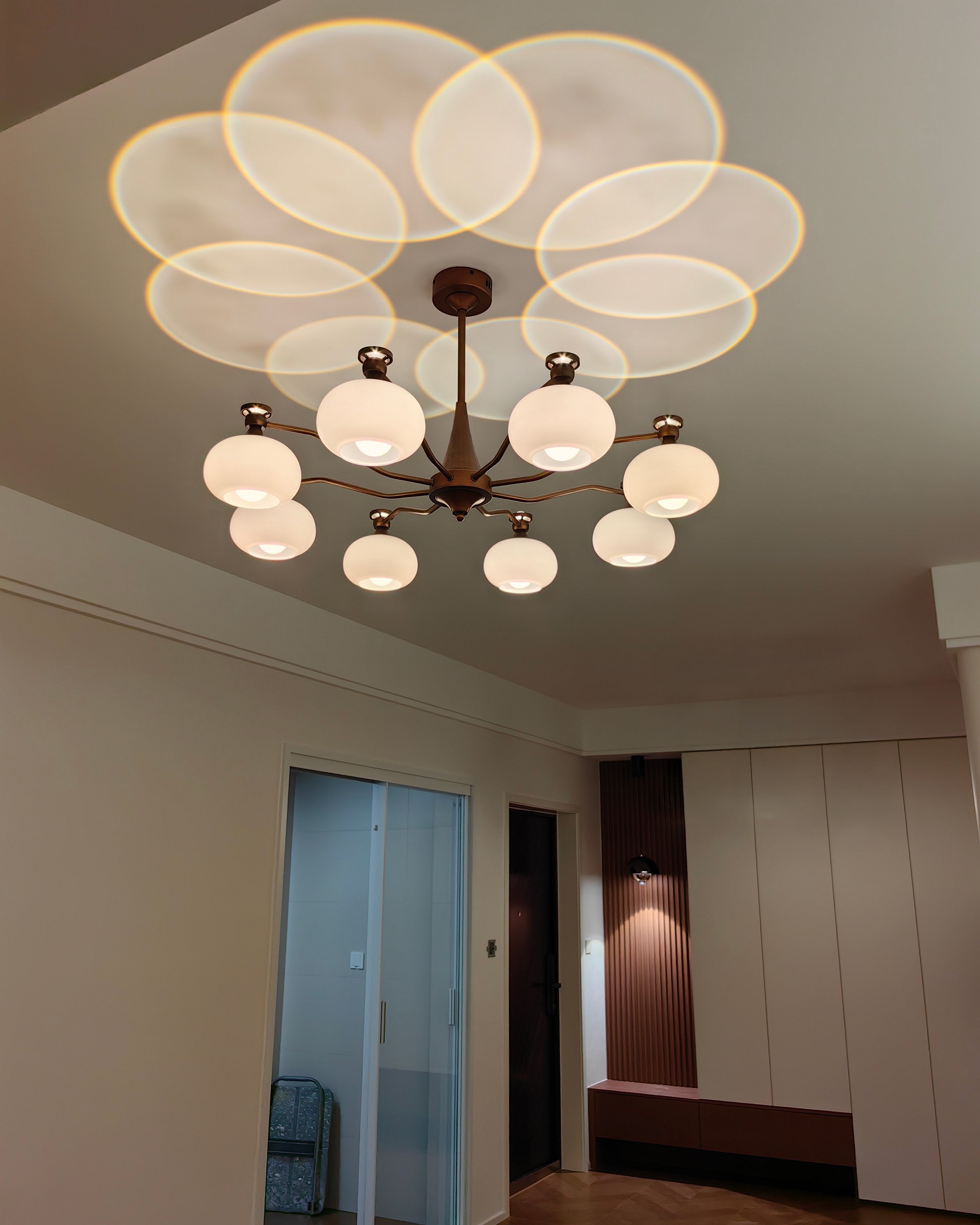 WOMO Contemporary Glass Multi-light Chandelier - WM3134