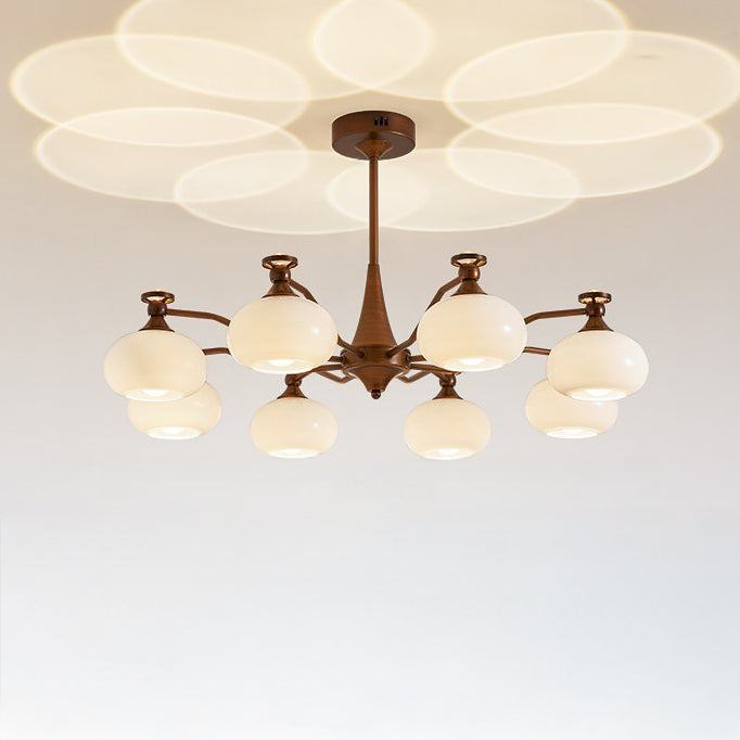 WOMO Contemporary Glass Multi-light Chandelier - WM3134