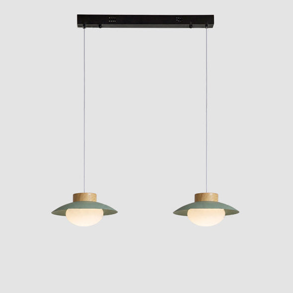WOMO Linear Multi Globe Glass Pendant Light - WM3135