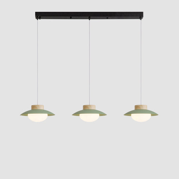 WOMO Linear Multi Globe Glass Pendant Light - WM3135