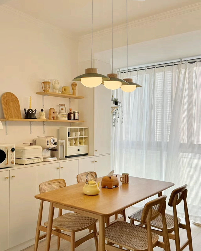 WOMO Linear Multi Globe Glass Pendant Light - WM3135