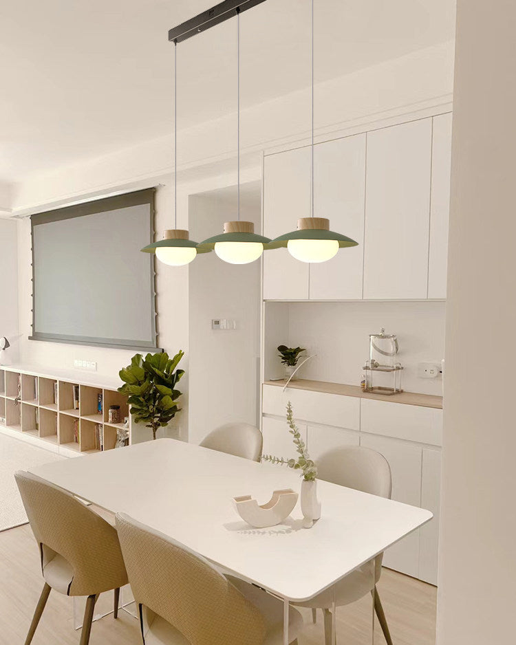 WOMO Linear Multi Globe Glass Pendant Light - WM3135