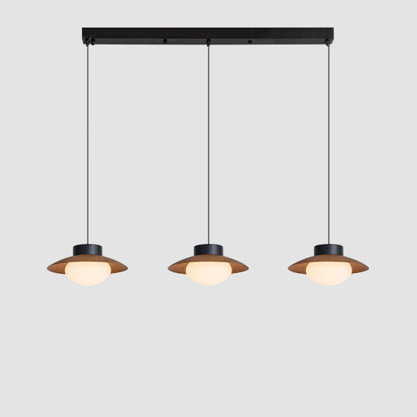 WOMO Linear Multi Globe Glass Pendant Light - WM3135