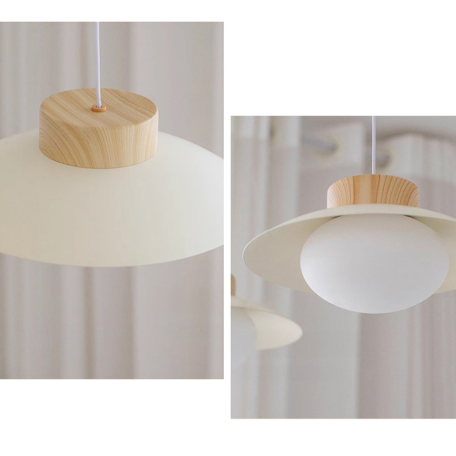 WOMO Linear Multi Globe Glass Pendant Light - WM3135