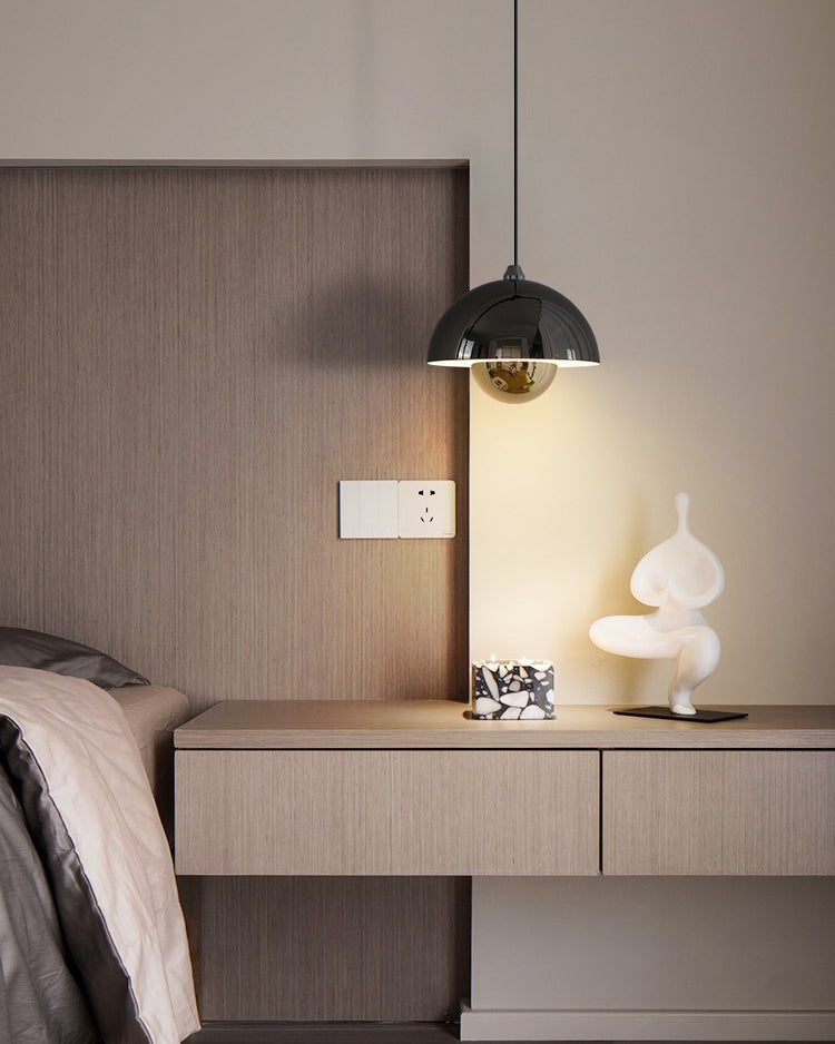WOMO Contemporary Metal Dome Pendant Light - WM3136