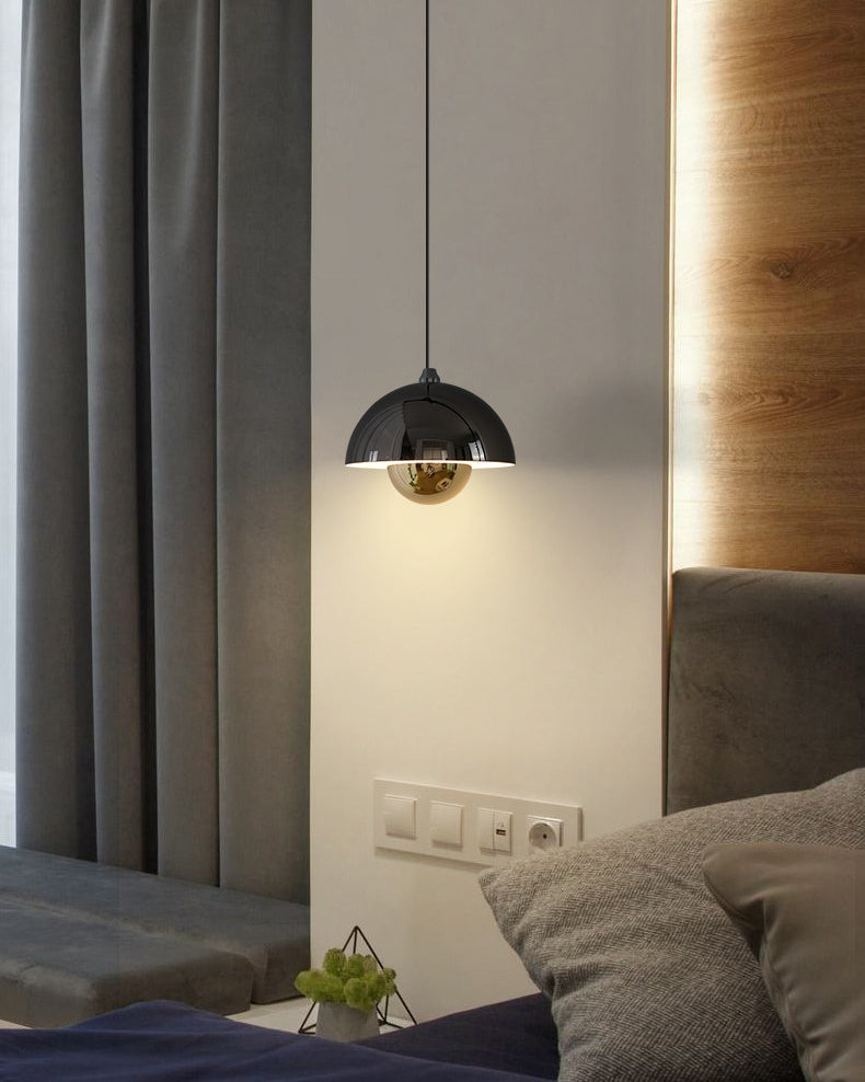 WOMO Contemporary Metal Dome Pendant Light - WM3136